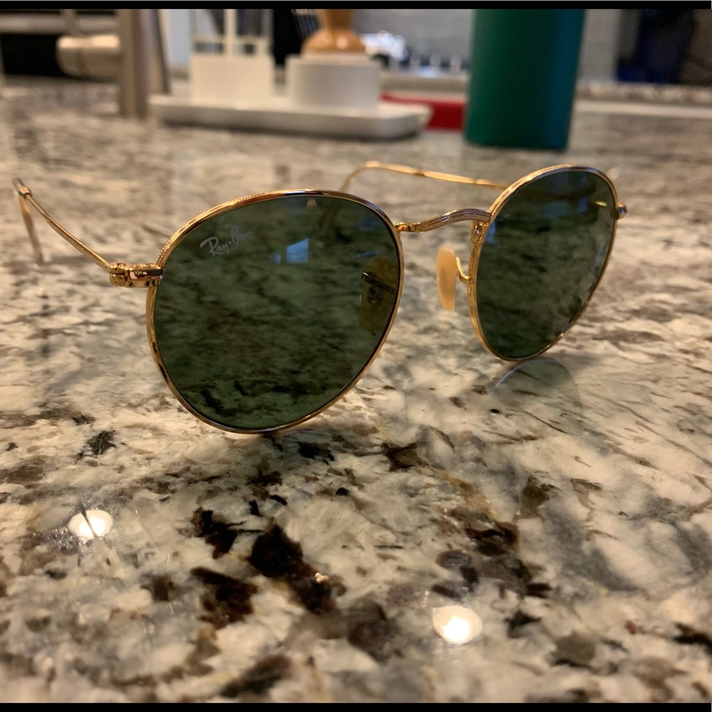 RAY BAN SUNGLASSES - ROUND METAL CLASSICS